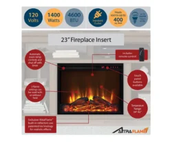 47" Flaxton Espresso Corner Electric Fireplace Console 7 47" Flaxton Espresso Corner Electric Fireplace Console -Home Furnishing Store 810465039 6