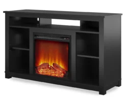 47" Clairfield Black Electric Fireplace Console