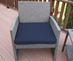 Mirabelle 3-Piece Cushioned Patio All-Weather Wicker Chat Set -Home Furnishing Store 810478136 1