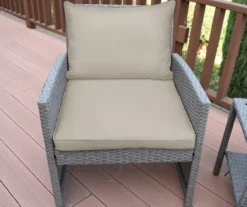 Mirabelle 3-Piece Cushioned Patio All-Weather Wicker Chat Set -Home Furnishing Store 810478140 1