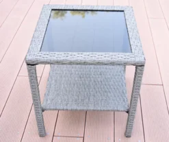 Mirabelle 3-Piece Cushioned Patio All-Weather Wicker Chat Set -Home Furnishing Store 810478140 5