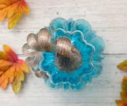 Blue Speckled Glass Gourd -Home Furnishing Store 810491580 A0 5