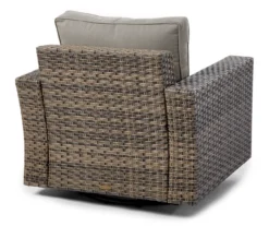 Broyhill Eagle Brooke All-Weather Wicker Swivel Cushioned Patio Glider -Home Furnishing Store 810496528 2