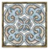 Blue Linen Tile Plaque