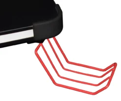 Black LED Gaming Desk With Riser -Home Furnishing Store 810499569 2