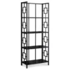 Black Square 4-Shelf Bookcase