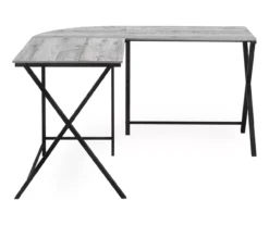 Monarch X Leg L-Shaped Corner Desk -Home Furnishing Store 810502797 5