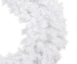 48" Icy White Spruce Wreath -Home Furnishing Store 810509071 2