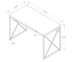 Monarch Reclaimed Office Desk -Home Furnishing Store 810512961 3