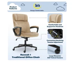 Serta Hannah Office Chair 27 Serta Hannah Office Chair -Home Furnishing Store 810513511 A0 2