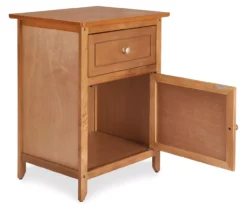 Alcott Light Brown Side Table With Drawer 19 Alcott Light Brown Side Table With Drawer -Home Furnishing Store 810513518 5