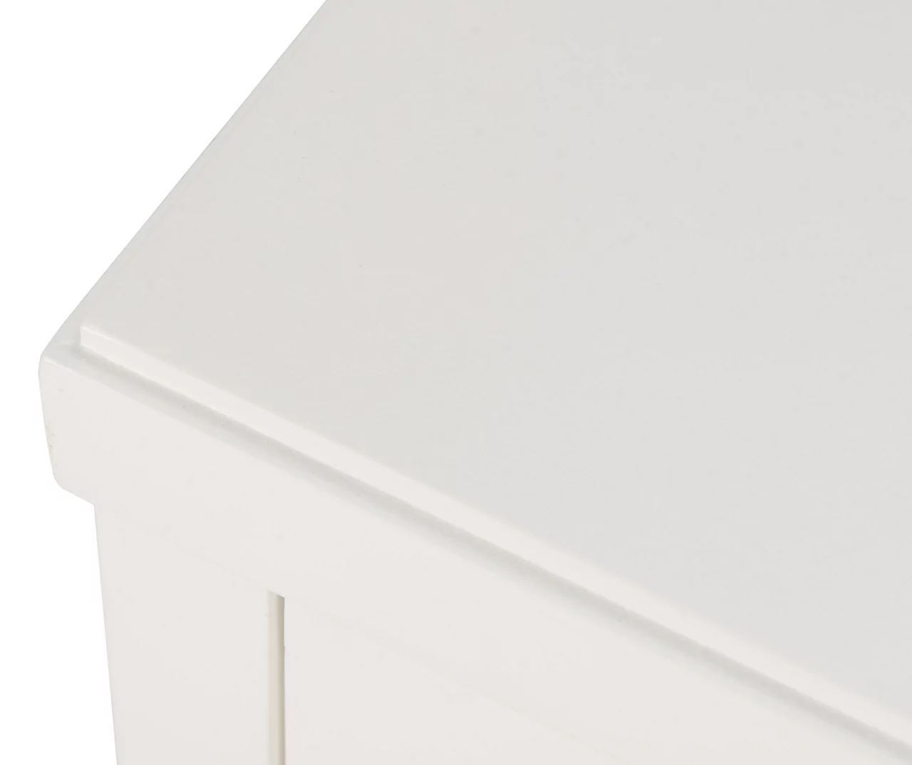 White Finley Wood 3-Drawer Nightstand 15 White Finley Wood 3-Drawer Nightstand - Image 15