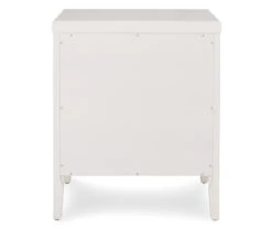 White Finley Wood 3-Drawer Nightstand 32 White Finley Wood 3-Drawer Nightstand -Home Furnishing Store 810513520 16
