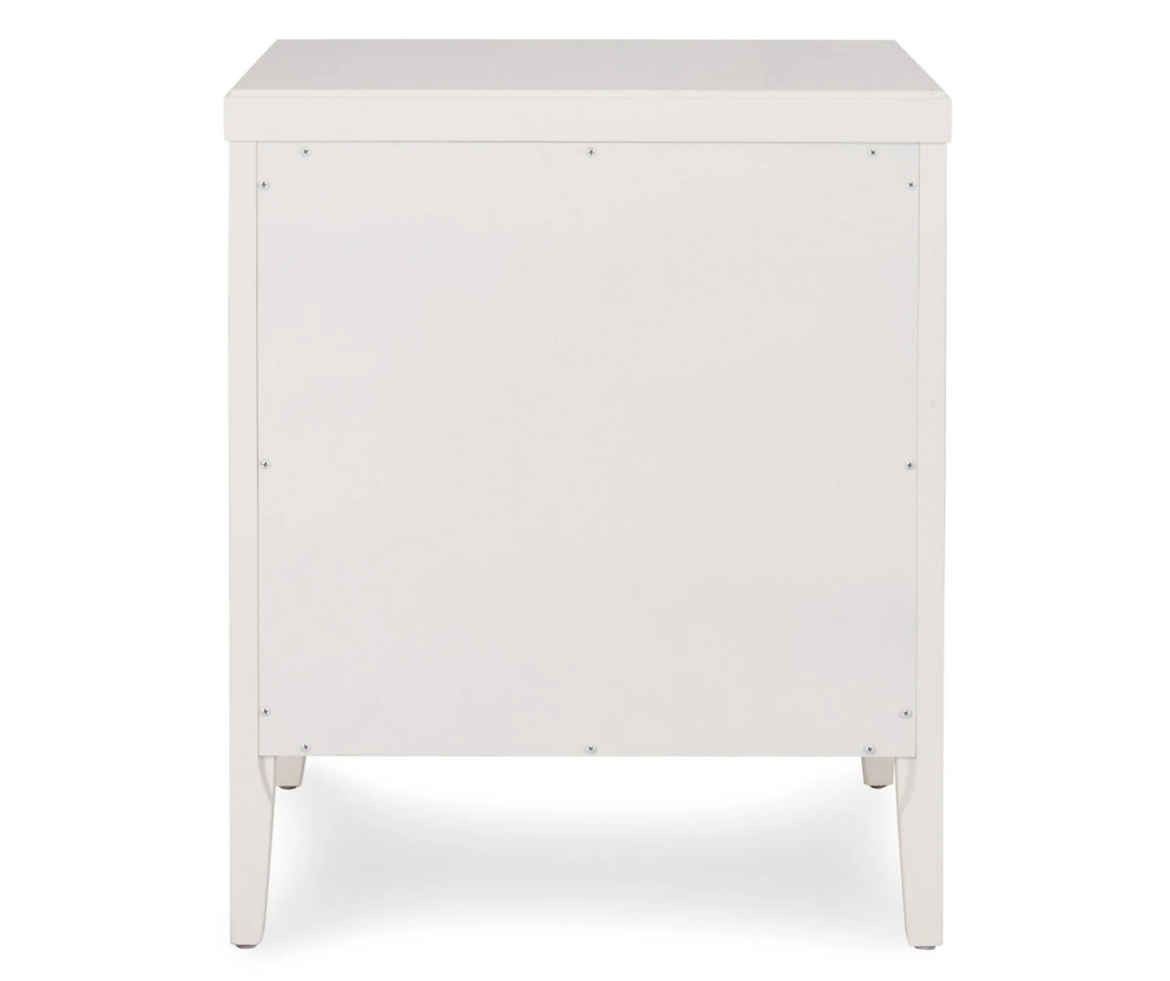 White Finley Wood 3-Drawer Nightstand 16 White Finley Wood 3-Drawer Nightstand - Image 16