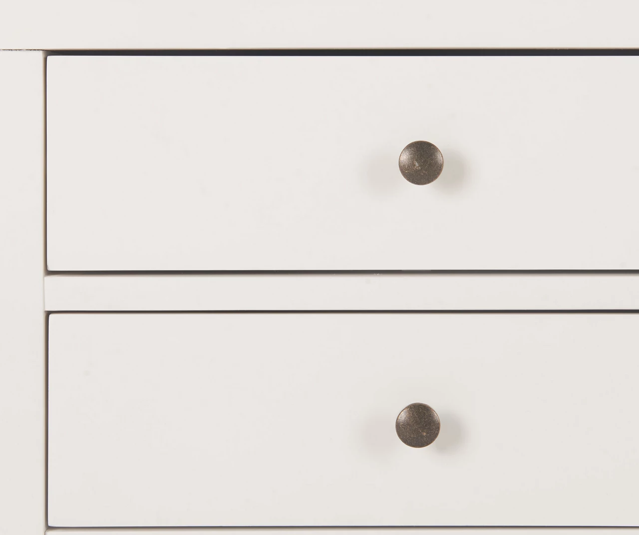 White Finley Wood 3-Drawer Nightstand 8 White Finley Wood 3-Drawer Nightstand - Image 8