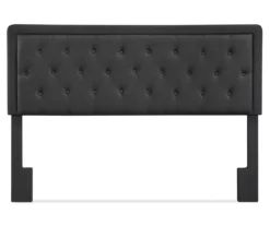 Charcoal Gray Amery Upholstered King Headboard -Home Furnishing Store 810513527 10