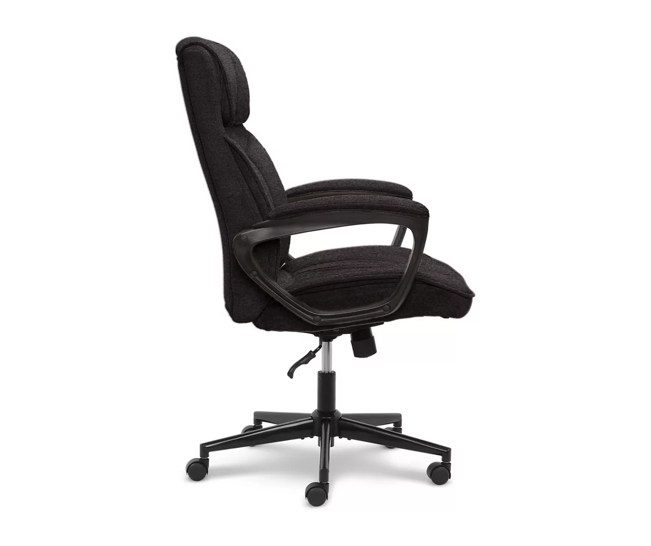 Hannah Charcoal Gray Microfiber Office Chair 13 Hannah Charcoal Gray Microfiber Office Chair - Image 13
