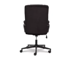 Hannah Charcoal Gray Microfiber Office Chair 34 Hannah Charcoal Gray Microfiber Office Chair -Home Furnishing Store 810513553 12