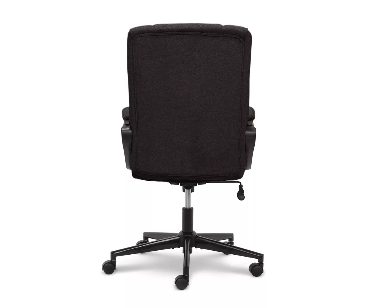 Hannah Charcoal Gray Microfiber Office Chair 15 Hannah Charcoal Gray Microfiber Office Chair - Image 15