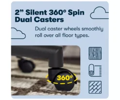 Hannah Charcoal Gray Microfiber Office Chair 29 Hannah Charcoal Gray Microfiber Office Chair -Home Furnishing Store 810513553 A0 9