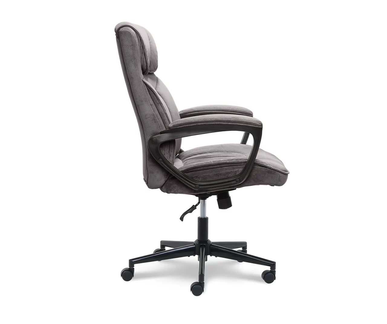 Gray & Black Executive Office Chair 3 Gray & Black Executive Office Chair - Image 3