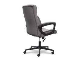 Gray & Black Executive Office Chair 16 Gray & Black Executive Office Chair -Home Furnishing Store 810513554 12