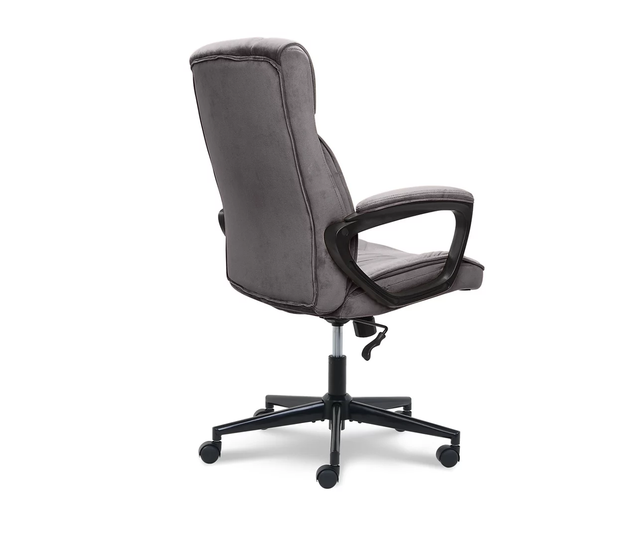 Gray & Black Executive Office Chair 4 Gray & Black Executive Office Chair - Image 4