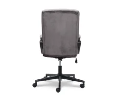 Gray & Black Executive Office Chair 17 Gray & Black Executive Office Chair -Home Furnishing Store 810513554 13