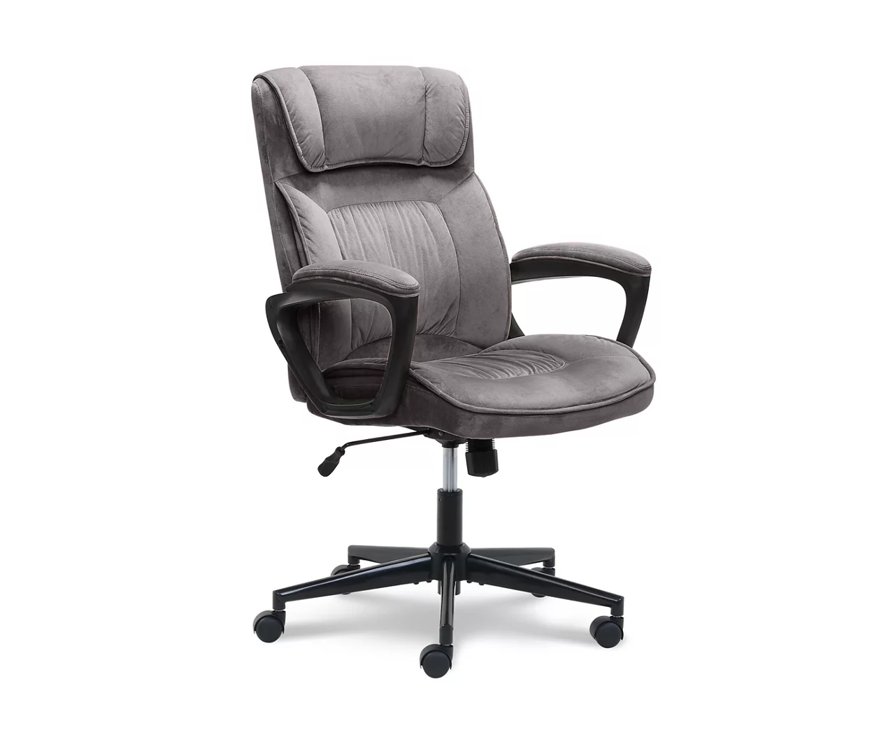 Gray & Black Executive Office Chair 2 Gray & Black Executive Office Chair - Image 2