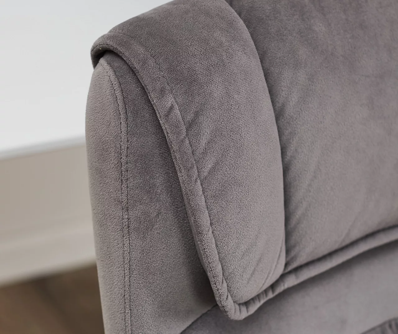 Gray & Black Executive Office Chair 6 Gray & Black Executive Office Chair - Image 6