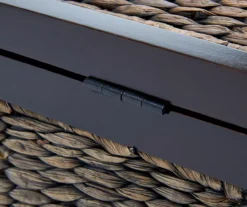 Rustic Black Wicker Storage Trunk 21 Rustic Black Wicker Storage Trunk -Home Furnishing Store 810513555 6