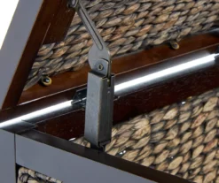 Rustic Black Wicker Storage Trunk 22 Rustic Black Wicker Storage Trunk -Home Furnishing Store 810513555 7