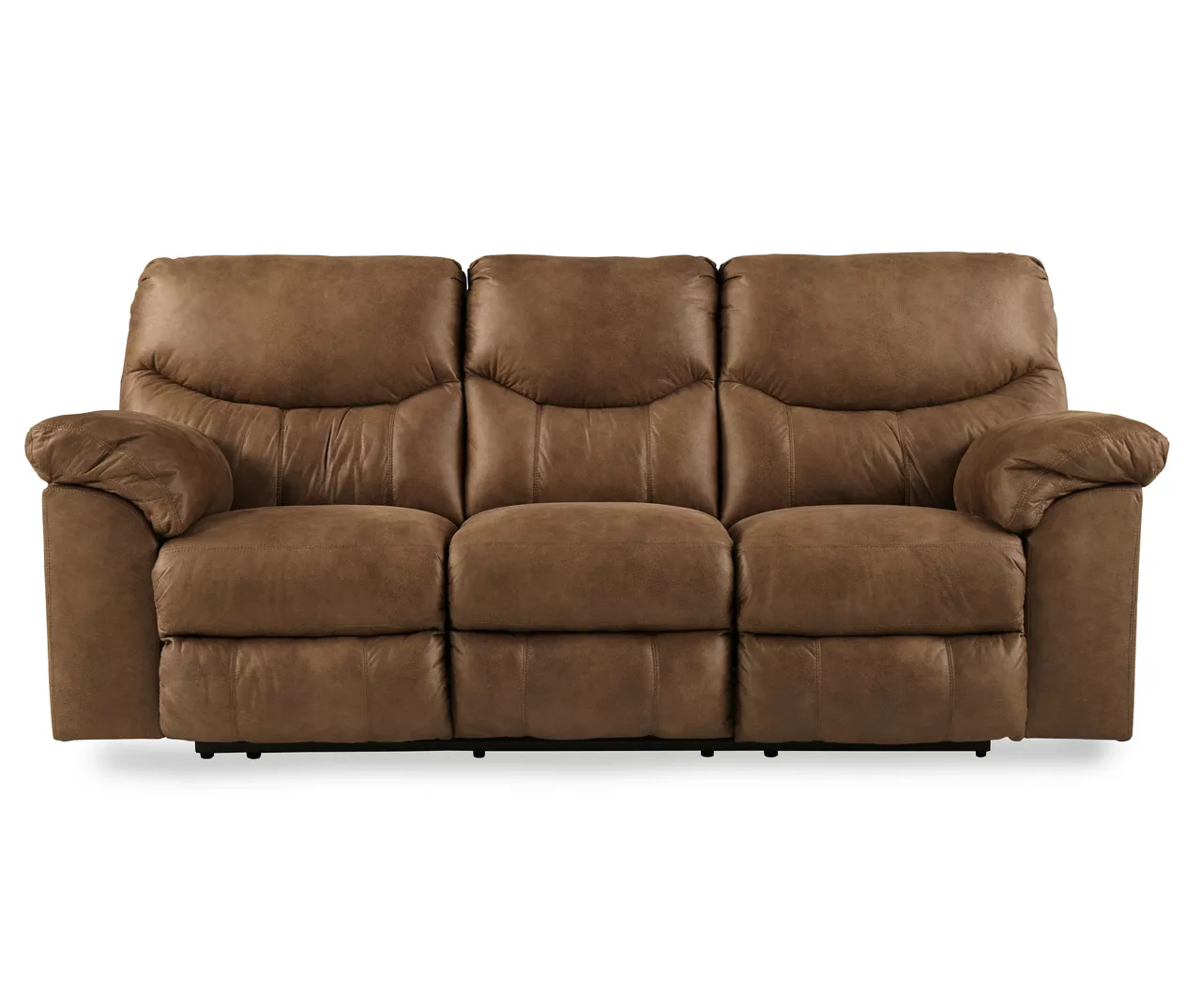 Boxberg Bark Faux Leather Reclining Sofa 1 Boxberg Bark Faux Leather Reclining Sofa