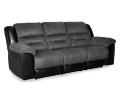 Earhart Faux Leather Reclining Sofa -Home Furnishing Store 810519696 1