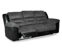 Earhart Faux Leather Reclining Sofa -Home Furnishing Store 810519696 4