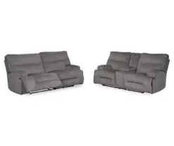 Coombs Charcoal Reclining Sofa -Home Furnishing Store 810519707 810519691 1