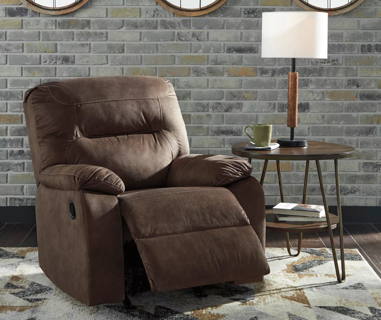 Bolzano Coffee Rocker Recliner 3 Bolzano Coffee Rocker Recliner - Image 3