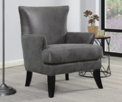 Bossa Dark Gray Accent Chair 10 Bossa Dark Gray Accent Chair -Home Furnishing Store 810519951 7