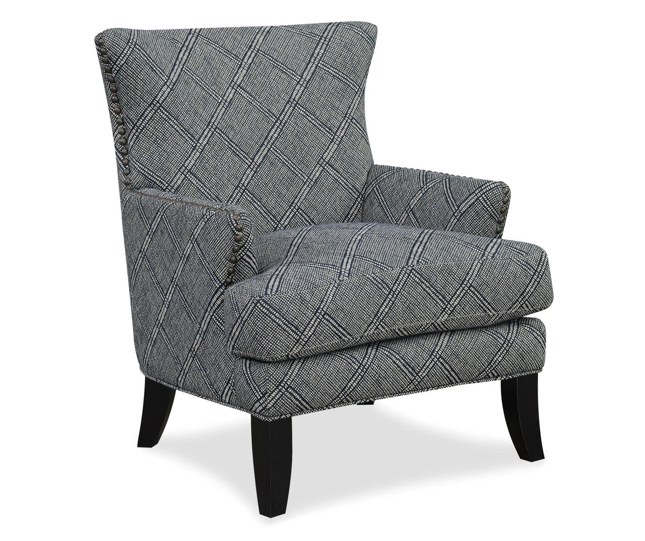 Bossa Gray Print Accent Chair 1 Bossa Gray Print Accent Chair