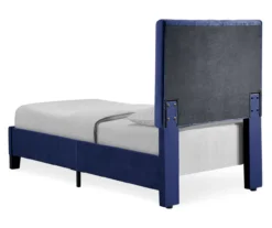 Decatur Navy Twin Upholstered Bed 15 Decatur Navy Twin Upholstered Bed -Home Furnishing Store 810519977 10