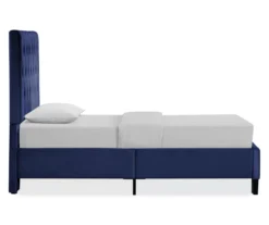 Decatur Navy Twin Upholstered Bed 14 Decatur Navy Twin Upholstered Bed -Home Furnishing Store 810519977 7