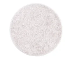 Mohawk Foliage Embossed Floral Accent Rug