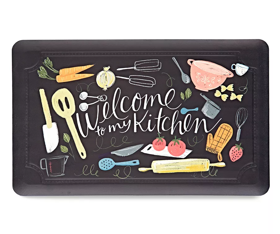 Dri Pro "Welcome To My Kitchen" Comfort Mat, (30" X 18") 1 Dri Pro "Welcome To My Kitchen" Comfort Mat, (30" X 18")