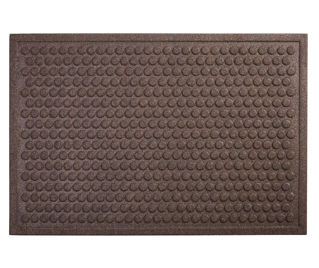 Impressions Dots Chocolate Outdoor Doormat, (3' X 4') 1 Impressions Dots Chocolate Outdoor Doormat, (3' X 4')