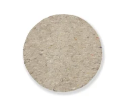 Gray Down Under Round Rug Pad, (7’6”)