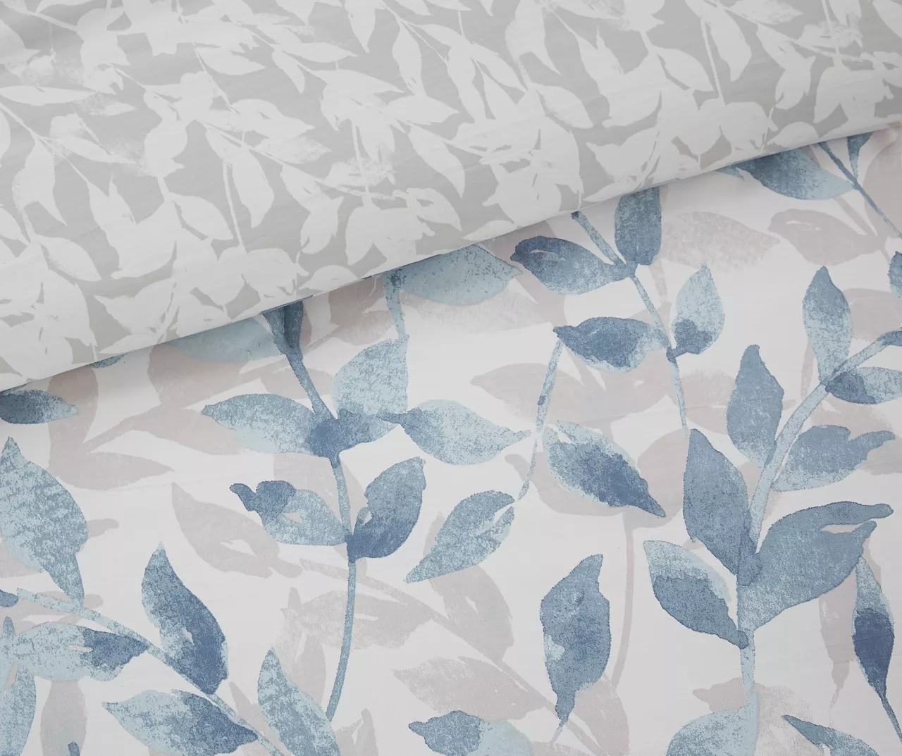 Leisha Blue Twin 6-Piece Reversible Comforter Set 9 Leisha Blue Twin 6-Piece Reversible Comforter Set - Image 9