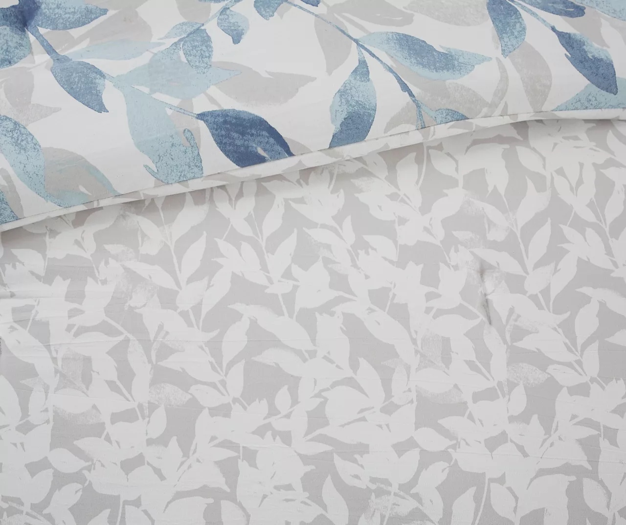 Leisha Blue Twin 6-Piece Reversible Comforter Set 10 Leisha Blue Twin 6-Piece Reversible Comforter Set - Image 10