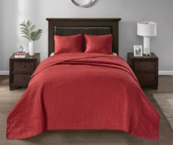 Vancouver Red King 3-Piece Bedspread Set -Home Furnishing Store 810523209 810523235 810523245 810523254 2