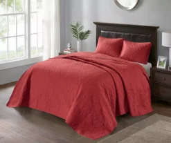 Vancouver Red King 3-Piece Bedspread Set -Home Furnishing Store 810523209 810523235 810523245 810523254 3