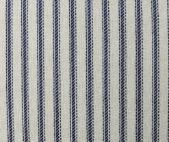 Navy Blue Tick Stripe 4-Piece Reversible Deluxe Outdoor Chair Cushions Set -Home Furnishing Store 810525547 9